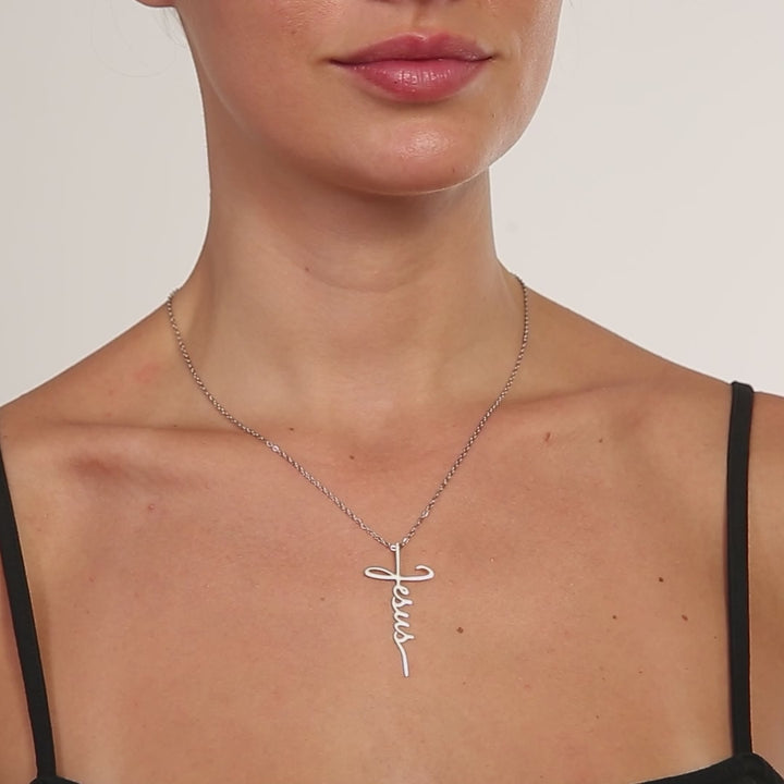 Jesus Cross Necklace