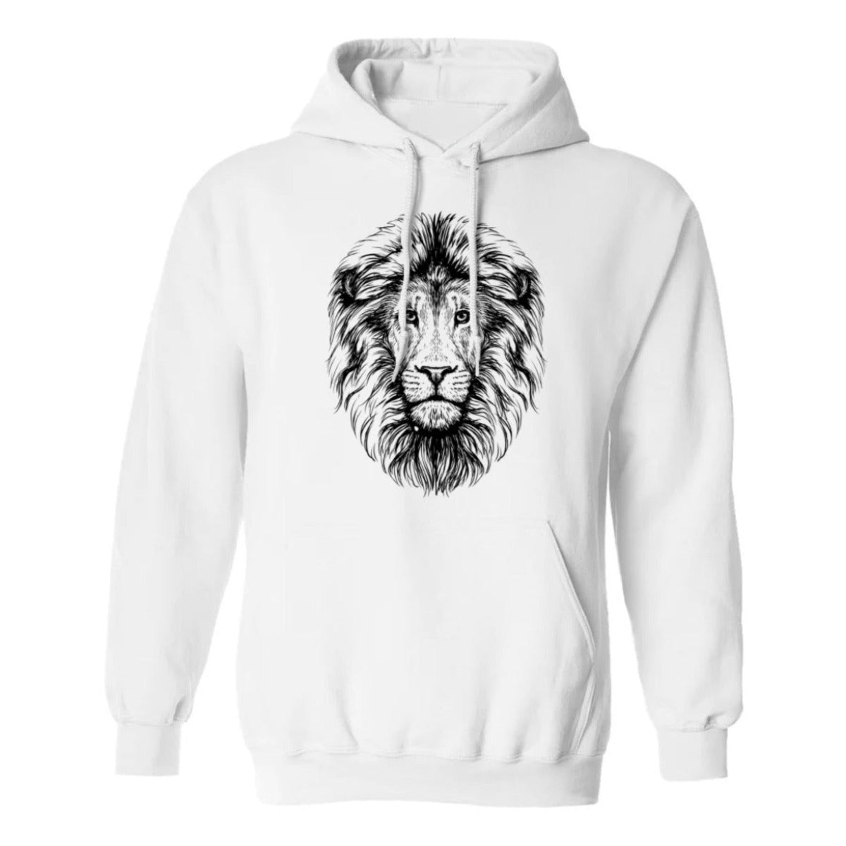 White on sale lion hoodie